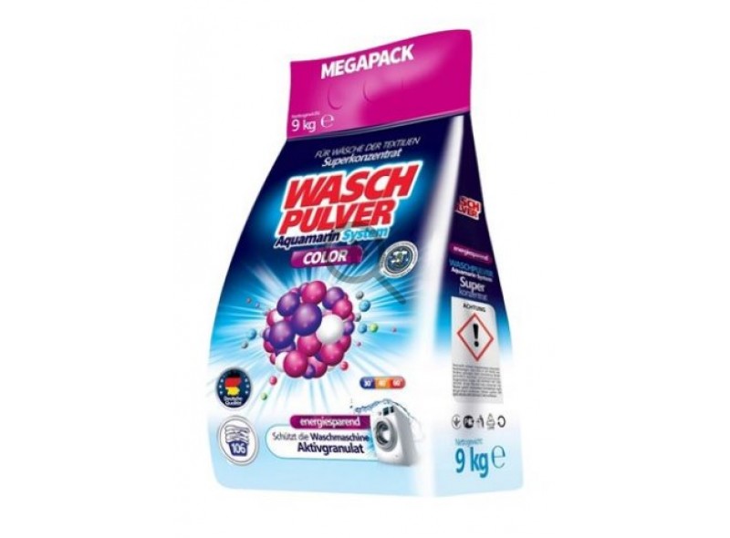 Стиральный порошок WASCH PULVER Color 9 кг, п/е (97-052) Стиральный порошок WASCH PULVER Color 9 кг, п/е (97-052)